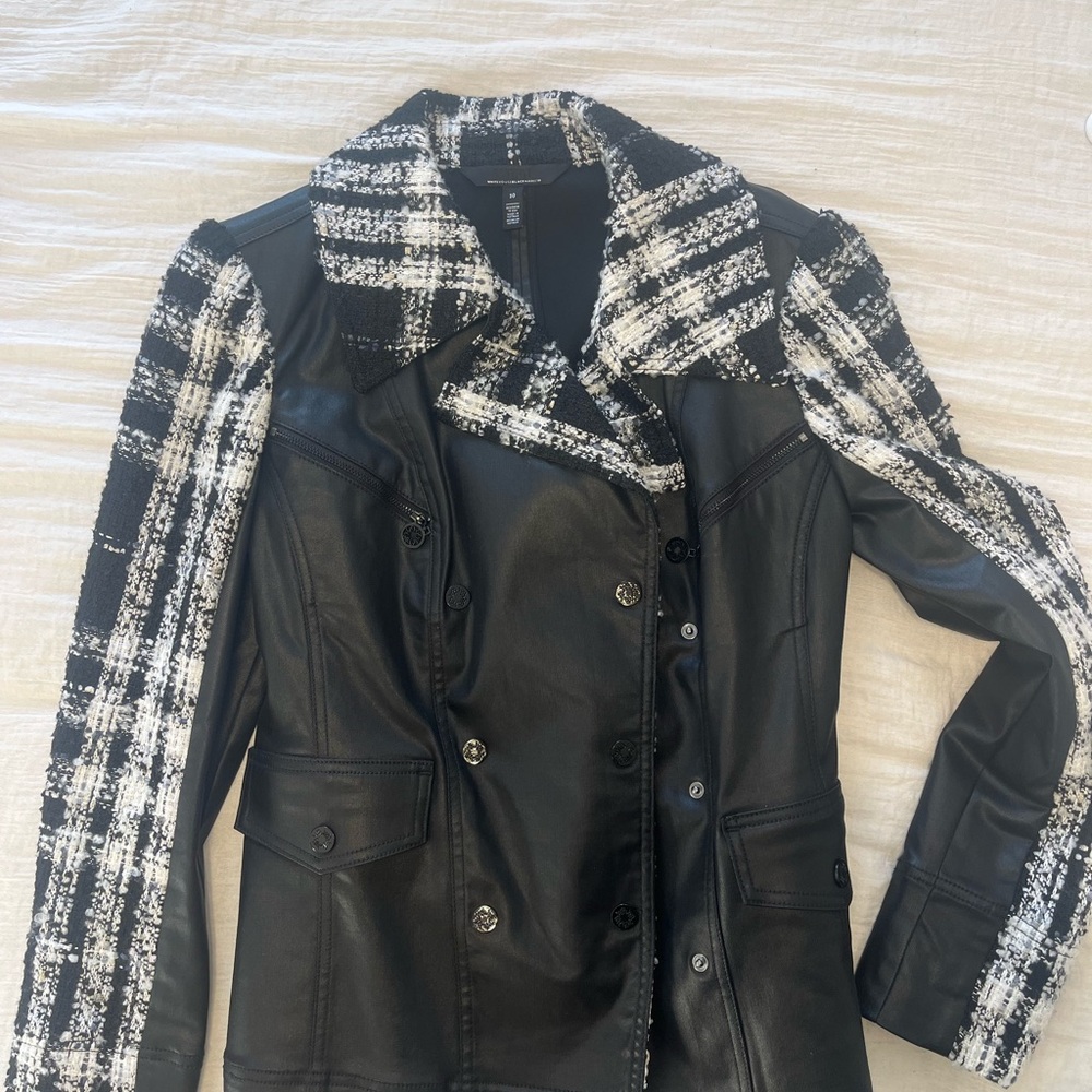 Black and White Women's Jacket